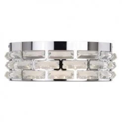 Hot Sale 🤩 Patriot Lighting® Elegant Home Weaver Integrated LED Flush Mount Ceiling Light ❤️ -Patriot Light Store 3518471 Alt2