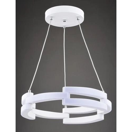 Best deal ⌛ Patriot Lighting® Zane White Integrated LED Pendant ⌛ 4 Best deal ⌛ Patriot Lighting® Zane White Integrated LED Pendant ⌛ - Image 2