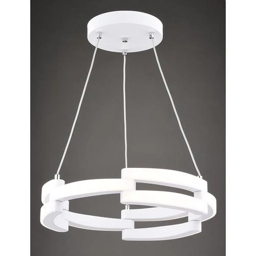 Best deal ⌛ Patriot Lighting® Zane White Integrated LED Pendant ⌛ 3 Best deal ⌛ Patriot Lighting® Zane White Integrated LED Pendant ⌛