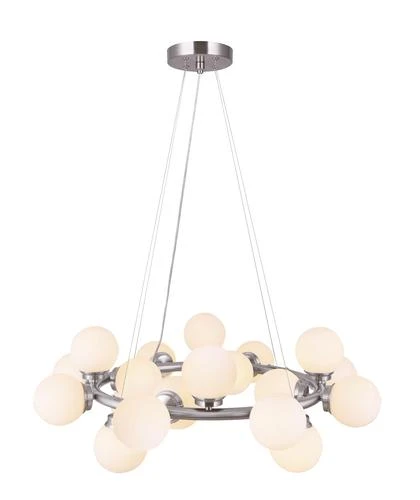 Coupon 😍 Patriot Lighting® Nayah 20-Light Brushed Nickel Chandelier 😍 3 Coupon 😍 Patriot Lighting® Nayah 20-Light Brushed Nickel Chandelier 😍
