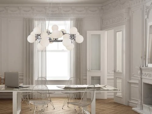 Coupon 😍 Patriot Lighting® Nayah 20-Light Brushed Nickel Chandelier 😍 5 Coupon 😍 Patriot Lighting® Nayah 20-Light Brushed Nickel Chandelier 😍 - Image 3