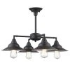 Best deal ✨ Patriot Lighting® Denzel 4-Light Oil-Rubbed Bronze Chandelier 🛒 -Patriot Light Store 3518486
