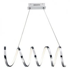 New 🔔 Patriot Lighting® Burt Chrome Integrated LED Island Light ✨