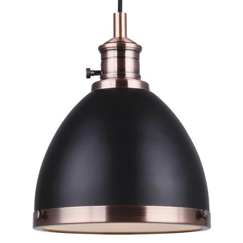 Coupon 🤩 Patriot Lighting® Ava II Black And Copper 1-Light Mini Pendant 👍 4 Coupon 🤩 Patriot Lighting® Ava II Black And Copper 1-Light Mini Pendant 👍 - Image 2