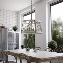 Coupon 💯 Patriot Lighting® Bea White Wash Faux Wood And Galvanized 4-Light Pendant 😀 11 Coupon 💯 Patriot Lighting® Bea White Wash Faux Wood And Galvanized 4-Light Pendant 😀 -Patriot Light Store 3518606 Alt3 1