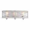 Brand new ✔️ Patriot Lighting® Bea White Wash Faux Wood And Galvanized 3-Light Vanity Light ⭐ -Patriot Light Store 3518610 Master