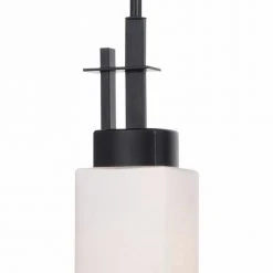 Cheap 😉 Patriot Lighting® Michael Matte Black 1-Light Mini Pendant 👏 -Patriot Light Store 3518611 Alt2