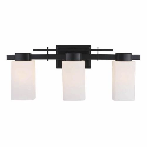 Cheapest ⭐ Patriot Lighting® Michael Matte Black 3-Light Vanity Light 🔥 3 Cheapest ⭐ Patriot Lighting® Michael Matte Black 3-Light Vanity Light 🔥