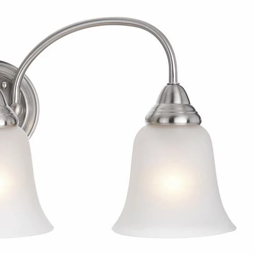 New 😉 Patriot Lighting® Chesley Satin Nickel 3-Light Vanity Light 🛒 5 New 😉 Patriot Lighting® Chesley Satin Nickel 3-Light Vanity Light 🛒 - Image 3
