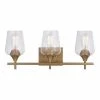 New ⭐ Patriot Lighting® Malbec Satin Gold 3-Light Vanity Light ✨ -Patriot Light Store 3518619 Master