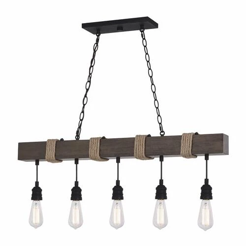 Cheapest ⭐ Patriot Lighting® Joyce Natural Wood And Black 5-Light Island Light 💯 3 Cheapest ⭐ Patriot Lighting® Joyce Natural Wood And Black 5-Light Island Light 💯