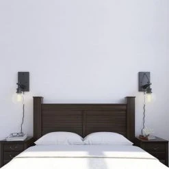 Outlet 😍 Patriot Lighting® Platte Bronze 1-Light Indoor Wall Light 🛒 -Patriot Light Store 3518625 Alt4