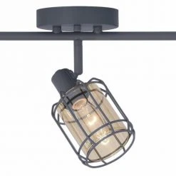 Flash Sale 🎁 Patriot Lighting® Dorian Matte Gray 3-Light Track Light 🔥 -Patriot Light Store 3518627 Alt2