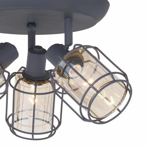 Buy 🌟 Patriot Lighting® Dorian Matte Gray 3-Light Track Light ✨ 6 Buy 🌟 Patriot Lighting® Dorian Matte Gray 3-Light Track Light ✨ - Image 4