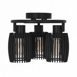 Wholesale 🥰 Patriot Lighting® Bernard Matte Black 3-Light Track Light 🥰 -Patriot Light Store 3518629 Alt1