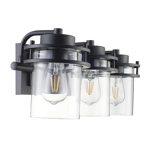 Best reviews of 😍 Patriot Lighting® Joska Matte Black 3-Light Vanity Light ✨ 4 Best reviews of 😍 Patriot Lighting® Joska Matte Black 3-Light Vanity Light ✨ - Image 2