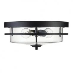 Wholesale 🛒 Patriot Lighting® Joska Matte Black 2-Light Flush Mount Ceiling Light 👍 13 Wholesale 🛒 Patriot Lighting® Joska Matte Black 2-Light Flush Mount Ceiling Light 👍 -Patriot Light Store 3518635 20732 FVoff
