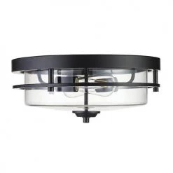 Wholesale 🛒 Patriot Lighting® Joska Matte Black 2-Light Flush Mount Ceiling Light 👍 12 Wholesale 🛒 Patriot Lighting® Joska Matte Black 2-Light Flush Mount Ceiling Light 👍 -Patriot Light Store 3518635 20732 RSoff