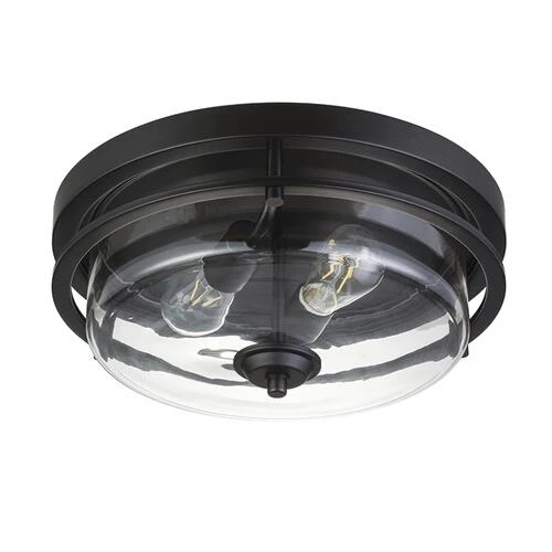 Wholesale 🛒 Patriot Lighting® Joska Matte Black 2-Light Flush Mount Ceiling Light 👍 3 Wholesale 🛒 Patriot Lighting® Joska Matte Black 2-Light Flush Mount Ceiling Light 👍