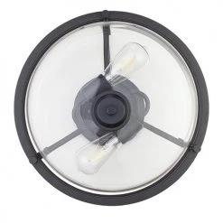 New 🎁 Patriot Lighting® Joska Matte Black 2-Light Semi-Flush Mount Ceiling Light 😍 -Patriot Light Store 3518637 20731 BVoff