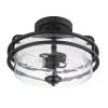 New 🎁 Patriot Lighting® Joska Matte Black 2-Light Semi-Flush Mount Ceiling Light 😍 -Patriot Light Store 3518637 20731 mainoffb