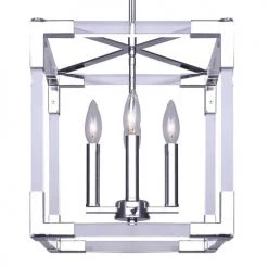 Buy 🛒 Patriot Lighting® Cleavon Chrome 4-Light Pendant 🥰 -Patriot Light Store 3518678 P DETAIL