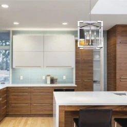 Buy 🛒 Patriot Lighting® Cleavon Chrome 4-Light Pendant 🥰 -Patriot Light Store 3518678 P SC