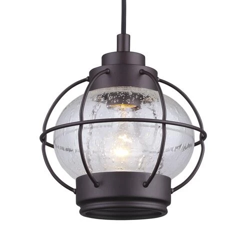 Budget 🔔 Patriot Lighting® Potter Oil-Rubbed Bronze 1-Light Pendant 🤩 5 Budget 🔔 Patriot Lighting® Potter Oil-Rubbed Bronze 1-Light Pendant 🤩 - Image 3