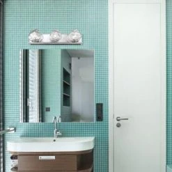 Best Sale 💯 Patriot Lighting® Icelyn Chrome 3-Light Vanity Light 🌟 -Patriot Light Store 3518687 P SC