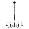 Promo 💯 Patriot Lighting® Cura Black 5-Light Chandelier 😍 1 Promo 💯 Patriot Lighting® Cura Black 5-Light Chandelier 😍 -Patriot Light Store 3518700