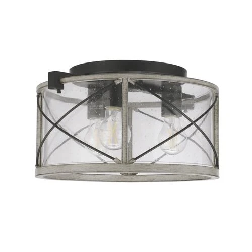 New 🧨 Patriot Lighting® Lizzie Matte Black 3-Light Flush Mount Ceiling Light 💯 4 New 🧨 Patriot Lighting® Lizzie Matte Black 3-Light Flush Mount Ceiling Light 💯 - Image 2