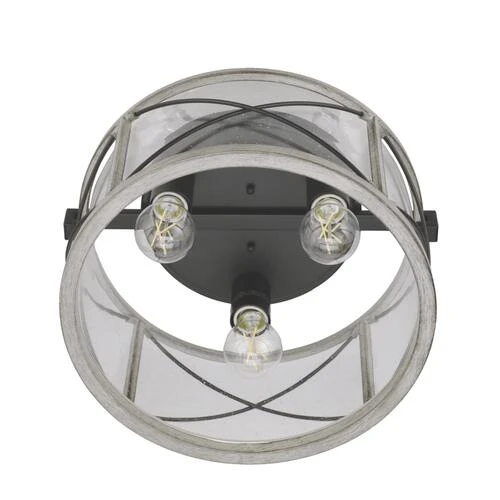 New 🧨 Patriot Lighting® Lizzie Matte Black 3-Light Flush Mount Ceiling Light 💯 5 New 🧨 Patriot Lighting® Lizzie Matte Black 3-Light Flush Mount Ceiling Light 💯 - Image 3