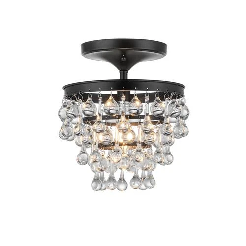 Best deal ❤️ Patriot Lighting® Margo Black 1-Light Semi-Flush Mount Ceiling Light ✔️ 4 Best deal ❤️ Patriot Lighting® Margo Black 1-Light Semi-Flush Mount Ceiling Light ✔️ - Image 2