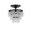Best deal ❤️ Patriot Lighting® Margo Black 1-Light Semi-Flush Mount Ceiling Light ✔️ -Patriot Light Store 3518704 Master