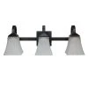 Brand new ⭐ Patriot Lighting® Squire Brushed Bronze 3-Light Vanity Light ⌛ -Patriot Light Store 3518726 P SF