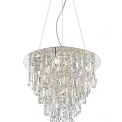 Flash Sale 🔔 Patriot Lighting® Shana Silver 5-Light Chandelier 👍 -Patriot Light Store 3518730 P ALT2