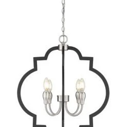 Deals ⭐ Patriot Lighting® Tamara Black 4-Light Pendant 💯 -Patriot Light Store 3518731 P