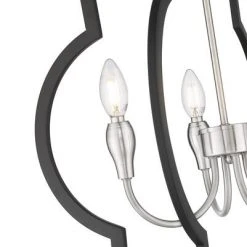 Deals ⭐ Patriot Lighting® Tamara Black 4-Light Pendant 💯 -Patriot Light Store 3518731 P ALT6