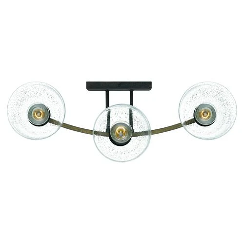 Outlet 🎉 Patriot Lighting® Danae Matte Black 3-Light Vanity Light 🛒 8 Outlet 🎉 Patriot Lighting® Danae Matte Black 3-Light Vanity Light 🛒 - Image 6