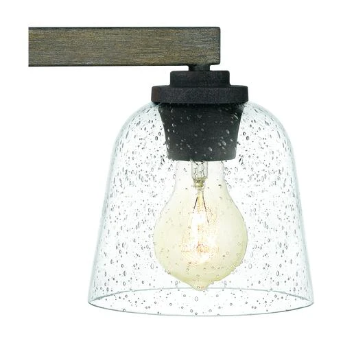 Outlet 🎉 Patriot Lighting® Danae Matte Black 3-Light Vanity Light 🛒 10 Outlet 🎉 Patriot Lighting® Danae Matte Black 3-Light Vanity Light 🛒 - Image 8