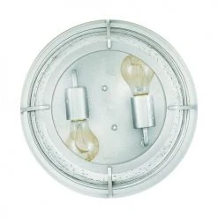 Coupon ✨ Patriot Lighting® Haley Brushed Nickel 2-Light Flush Mount Ceiling Light 🧨 -Patriot Light Store 3518733 Alt8V1