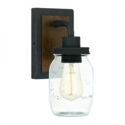 Budget 🌟 Patriot Lighting® Wheland Matte Black 1-Light Vanity Light ❤️ 10 Budget 🌟 Patriot Lighting® Wheland Matte Black 1-Light Vanity Light ❤️ -Patriot Light Store 3518735 Alt2V1