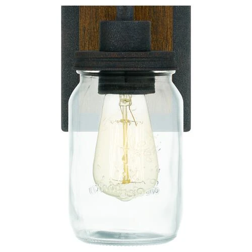 Budget 🌟 Patriot Lighting® Wheland Matte Black 1-Light Vanity Light ❤️ 8 Budget 🌟 Patriot Lighting® Wheland Matte Black 1-Light Vanity Light ❤️ - Image 6