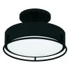 Best deal 🔔 Patriot Lighting® Devak Matte Black Integrated LED Semi-Flush Mount Ceiling Light 🔔 2 Best deal 🔔 Patriot Lighting® Devak Matte Black Integrated LED Semi-Flush Mount Ceiling Light 🔔 -Patriot Light Store 3518738 Alt6V1