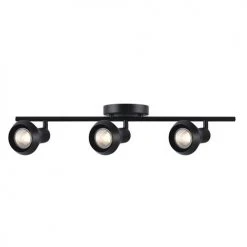 Cheap 🔔 Patriot Lighting® Blair Matte Black 3-Light Fixed Track Light 👏 -Patriot Light Store 3518740 P BTM