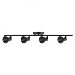 Cheapest ⌛ Patriot Lighting® Blair Matte Black 4-Light Fixed Track Light 🧨 -Patriot Light Store 3518741 P TOP