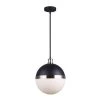Cheap ⭐ Patriot Lighting® Wali Matte Black & Brushed Nickel 1-Light Pendant 🤩 -Patriot Light Store 3518745 P