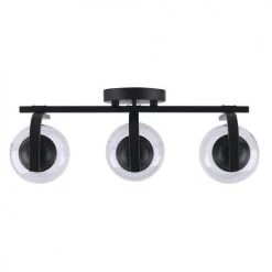 Discount ✔️ Patriot Lighting® Kari Matte Black 3-Light Vanity Light 💯 7 Discount ✔️ Patriot Lighting® Kari Matte Black 3-Light Vanity Light 💯 -Patriot Light Store 3518752 P BTM