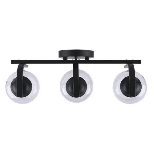 Discount ✔️ Patriot Lighting® Kari Matte Black 3-Light Vanity Light 💯 4 Discount ✔️ Patriot Lighting® Kari Matte Black 3-Light Vanity Light 💯 - Image 2