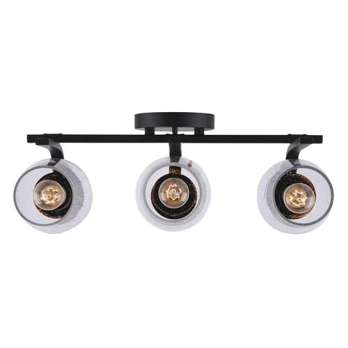 Discount ✔️ Patriot Lighting® Kari Matte Black 3-Light Vanity Light 💯 6 Discount ✔️ Patriot Lighting® Kari Matte Black 3-Light Vanity Light 💯 - Image 4